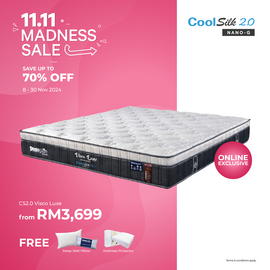 CoolSilk 2.0 Visco Luxe Mattress